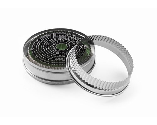 M&T Ensemble de 2 boîtes de découpoirs 1 boîte découpoirs cannelés et une boite découpoirs uni