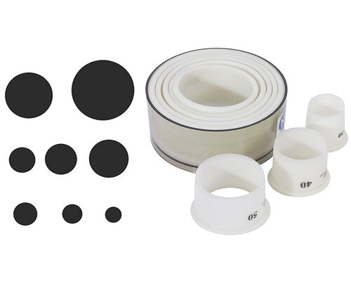 M&T Set with 9 plain pastry / aspic cutters