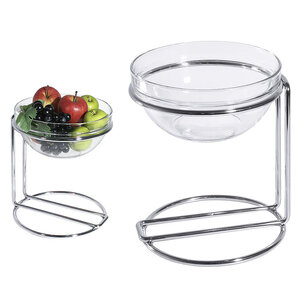 M & T  Buffet display includes 2 stands and 2 glass bowls 1,8 L and 2,6 L each