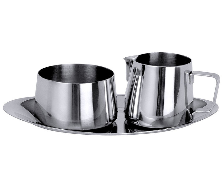 M&T Set 3 pcs creamer, sugar bowl and tray
