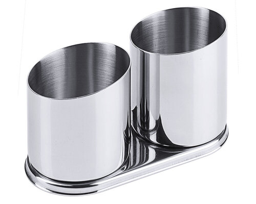 M&T Porte cuillère et couverts plateau avec 2 récipients