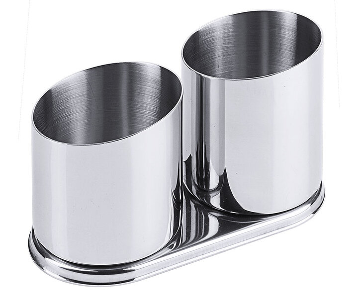 M&T Porte cuillère et couverts plateau avec 2 récipients