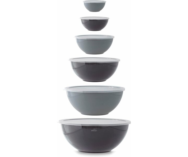LACOR Set of 6 food bowls with lid