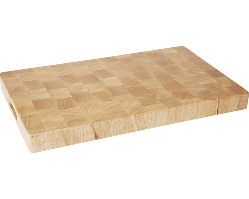 M & T  Chopping board rubberwood  GN 1/2  32,5 x 26,5 x h 4,5 cm