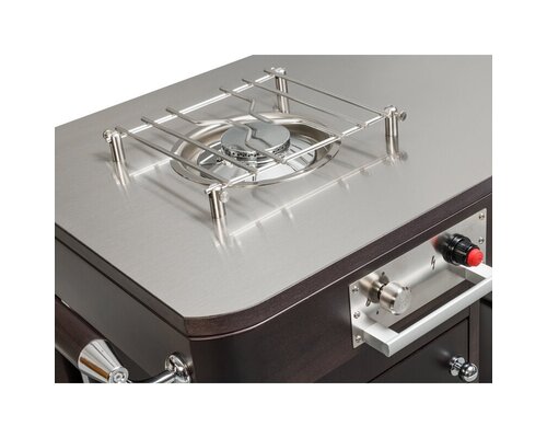 ZEPé Chariot à flamber avec réchaud à gaz