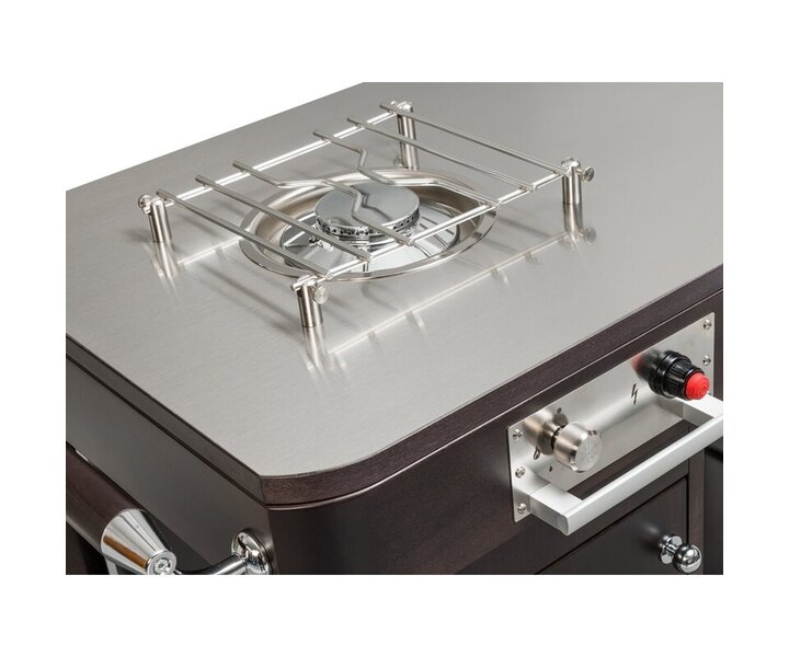 ZEPé Flambé trolley with one gaz stove