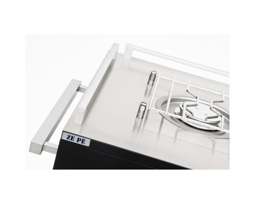 ZEPé Chariot à flamber avec réchaud à gaz