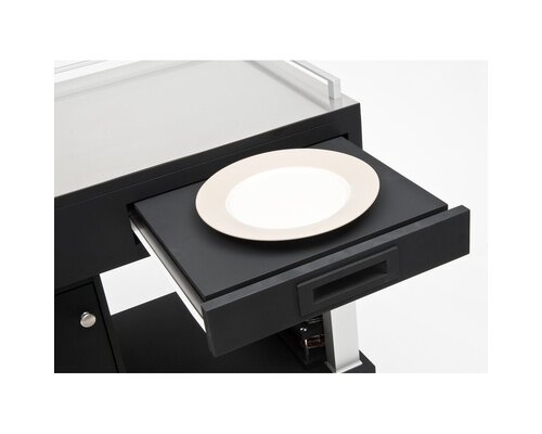 ZEPé Chariot à flamber avec réchaud à gaz