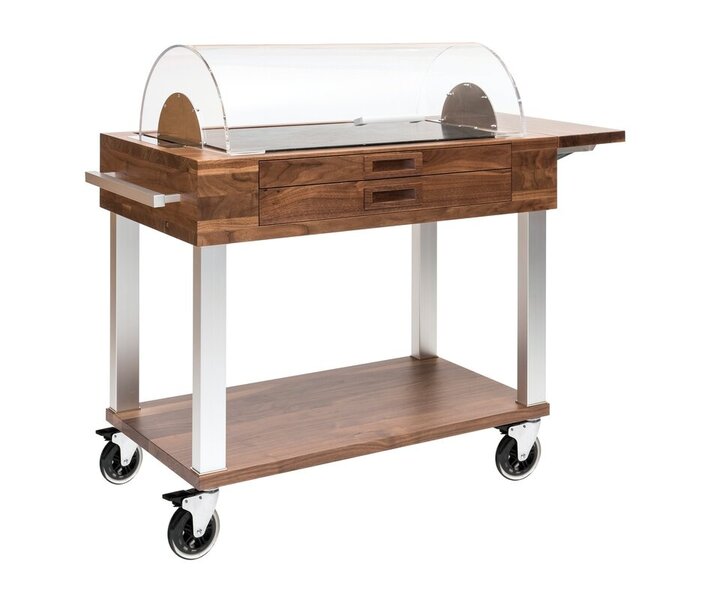 ZEPé Dessert - Kaaswagen met roll top  " Nature "