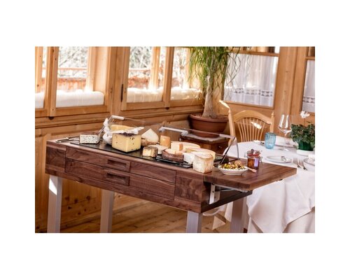 ZEPé Dessert- Cheese trolley with roll top  " Nature "