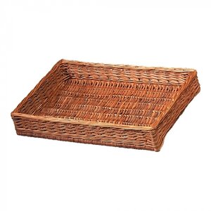 M&T Bread- & buffet basket rectangular natural wicker