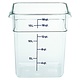 CAMBRO  Boîte de conservation alimentaire carré Camsquare® de Cambro en polycarbonate 17,2 L