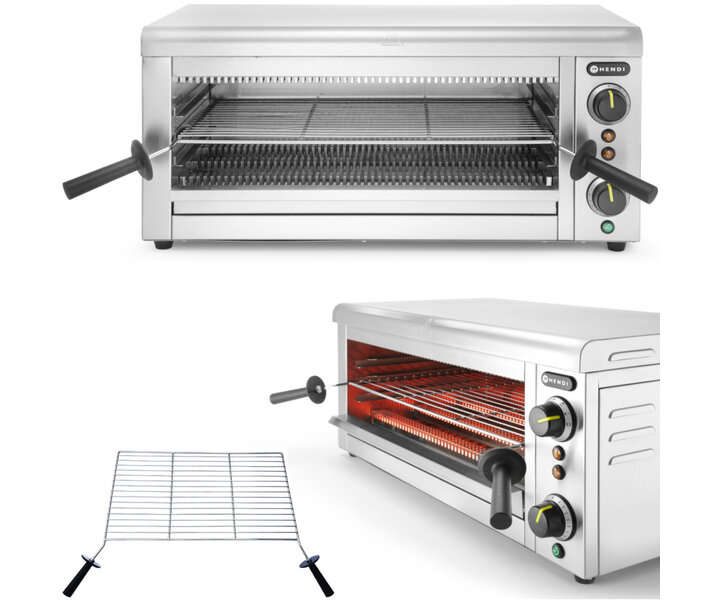 HENDI Salamander GN 1/1 with quartz infrared heating elements