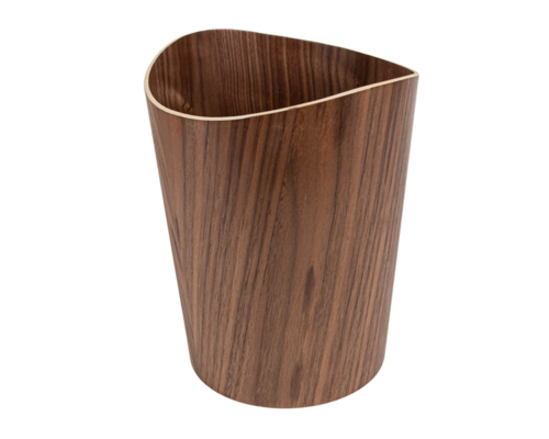 M & T  Waste bin  dark wood " Pure Nature "