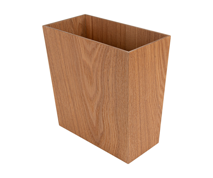 M&T Kamervuilbakje natuur hout rechthoekig model   " Pure Nature "