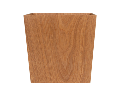 M&T Waste bin natural wood rectangular shape " Pure Nature "