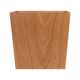 M & T  Corbeille de chambre en bois naturel modèle rectangulaire  " Pure Nature "
