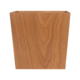 M & T  Waste bin natural wood rectangular shape " Pure Nature "