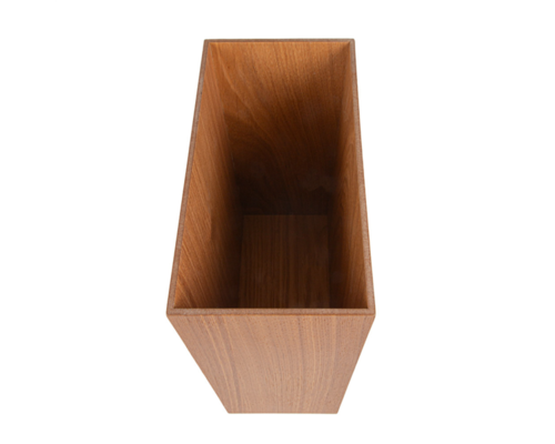 M&T Waste bin natural wood rectangular shape " Pure Nature "