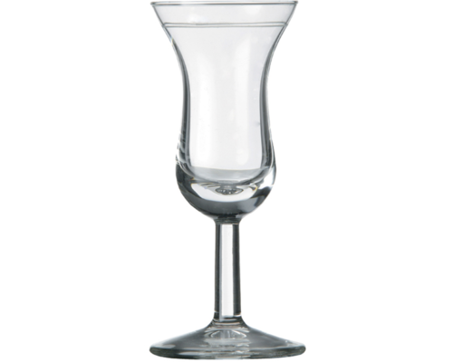 ROYAL LEERDAM  Liquor glass 5 cl with line on 3,5 cl " Intermezzo "
