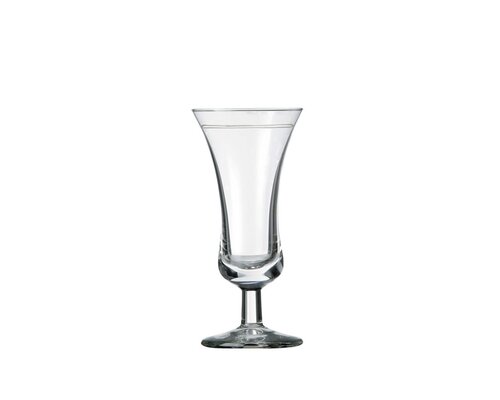 ROYAL LEERDAM  Liquor glass 5 cl with line on 3,5 cl " Intermezzo "