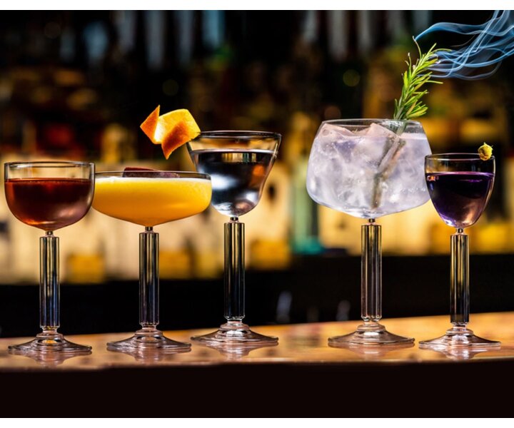 ONIS Glassware Champagne coupe - cocktail glas  29 cl   " Modern America "