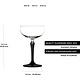 ONIS Glassware Champagne & cocktail coupe 24,5 cl  SPKSY met zwarte voet
