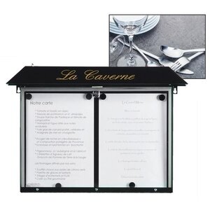 M&T Porte menus 2 x A4