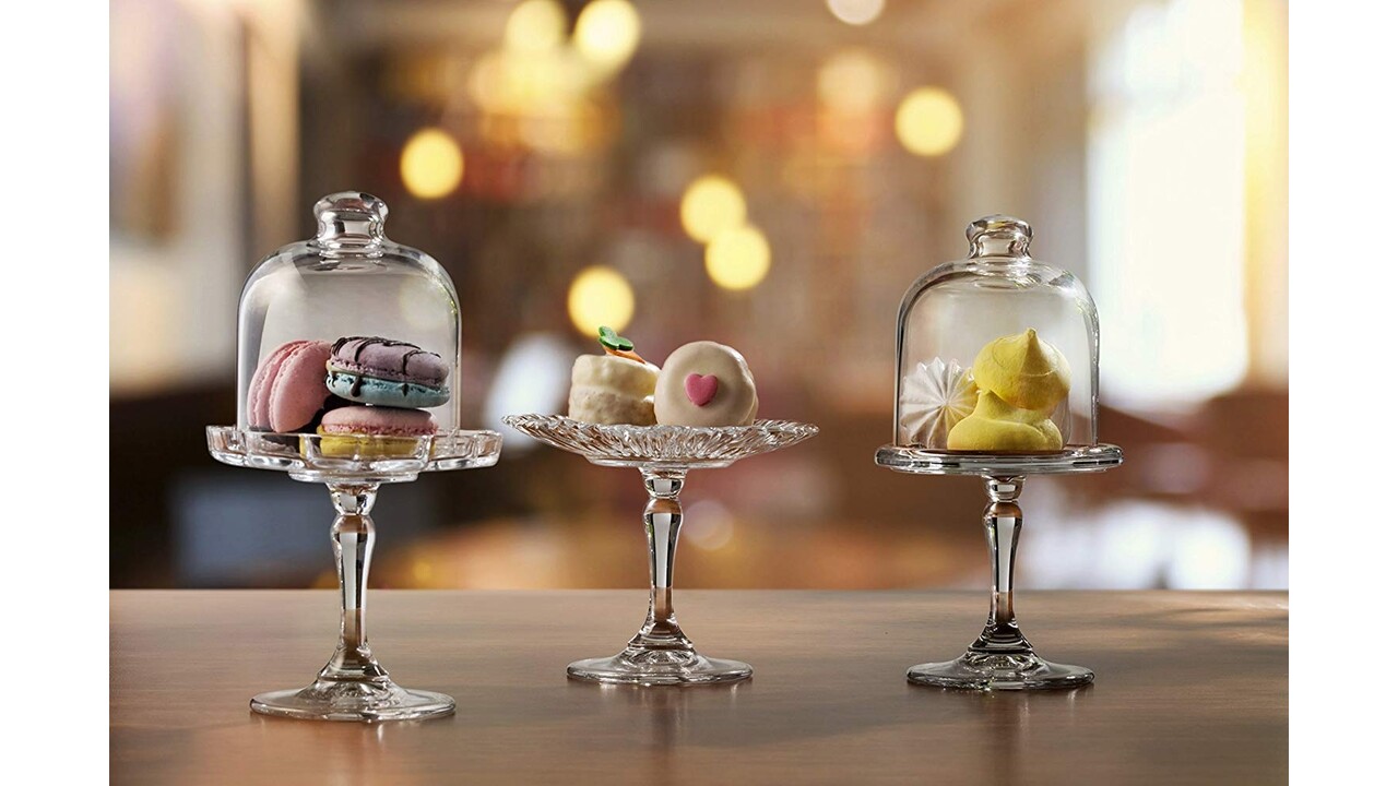 Mini dessert & pastry stand with dome M&T International Hotel