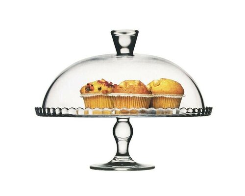 M & T  Dessert & pastry stand with dome