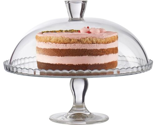 M&T Dessert & pastry stand with dome