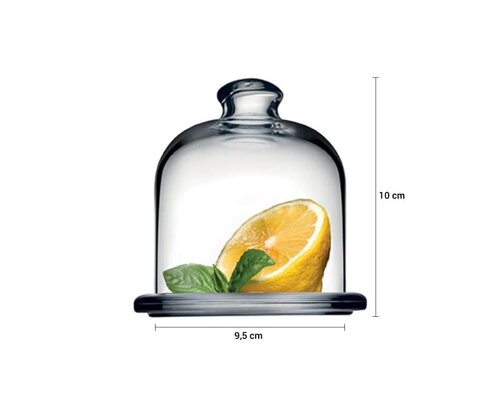 M&T Mini dessert & patisserie schotel met klok