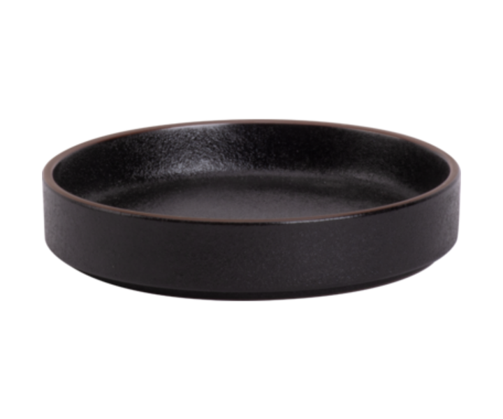 MAASTRICHT PORSELEIN  Diep tapas bordje 15 cm " Café Noir "