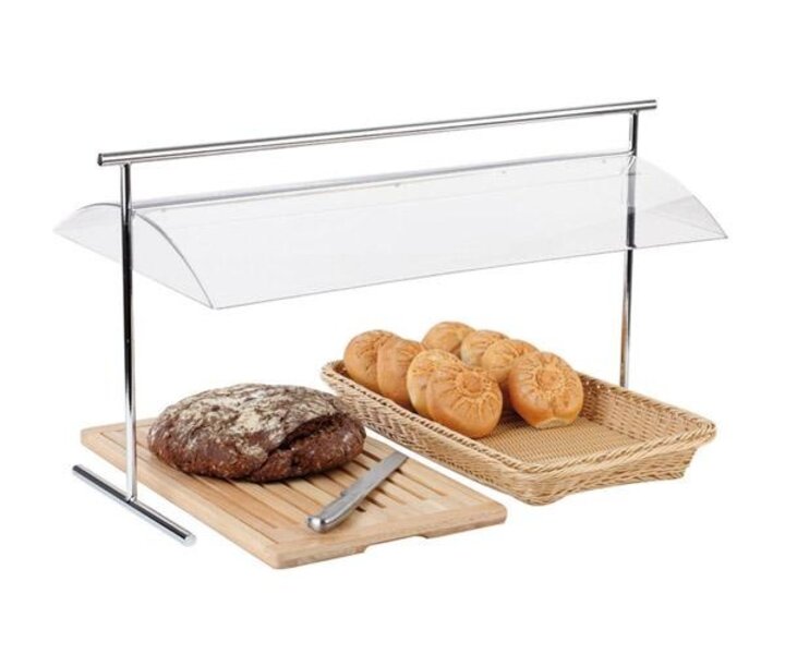 Hygiëne scherm 2 x GN 1/1 inclusief broodplank en broodmand
