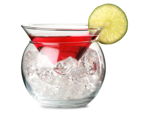 M & T Zeevruchten-  en cocktail glas 2 delig