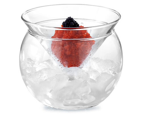 M&T Seafood- and cocktail glass