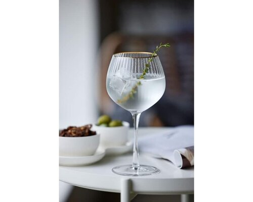 LYNGBY Gin & Tonic glas 65 cl  " Palermo Gold "