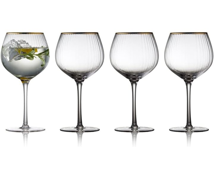 LYNGBY Gin & Tonic glas 65 cl  " Palermo Gold "