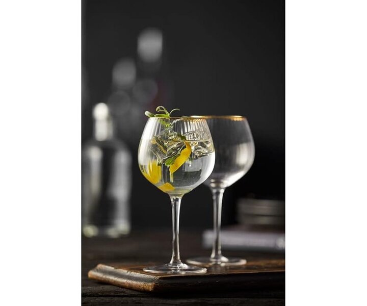 LYNGBY Gin & Tonic glas 65 cl  " Palermo Gold "