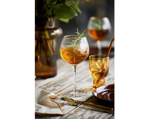 LYNGBY Gin & Tonic glas 65 cl  " Palermo Gold "