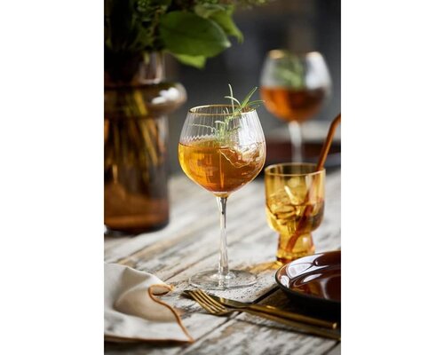 LYNGBY Gin & Tonic glass 65 cl  " Palermo Gold "