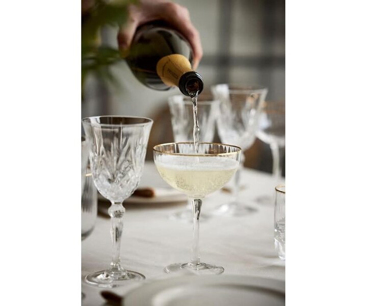 LYNGBY Coupe à champagne & cocktail 31,5 cl  " Palermo Gold "