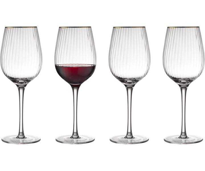 LYNGBY Wine glass 40 cl   " Palermo Gold "