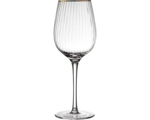 LYNGBY Verre à vin 40 cl   " Palermo Gold "