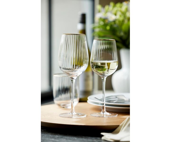 LYNGBY Wijnglas 40 cl  " Palermo Gold "