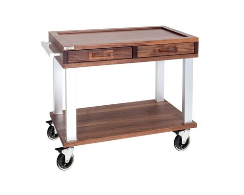 ZEPé Serving trolley  " Nature "  with 2 drawers