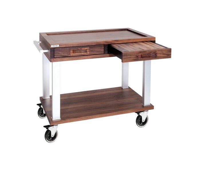 ZEPé Serving trolley  " Nature "  with 2 drawers
