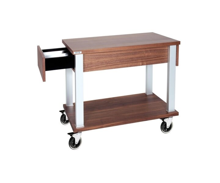 ZEPé Serving trolley  " Nature "  with 2 drawers for flatware