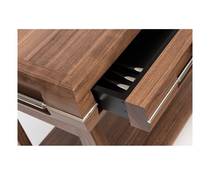 ZEPé Serving trolley  " Nature "  de luxe finish