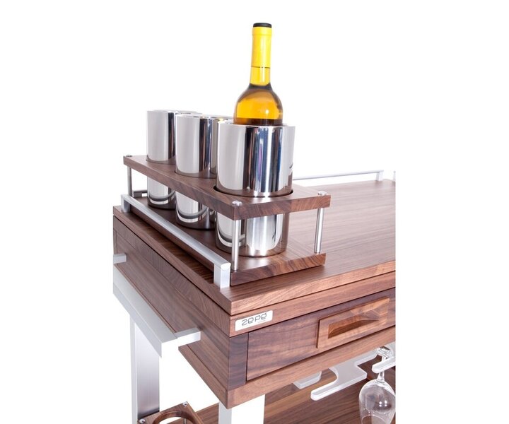 ZEPé Chariot de service  Bar & Vins  " Nature "